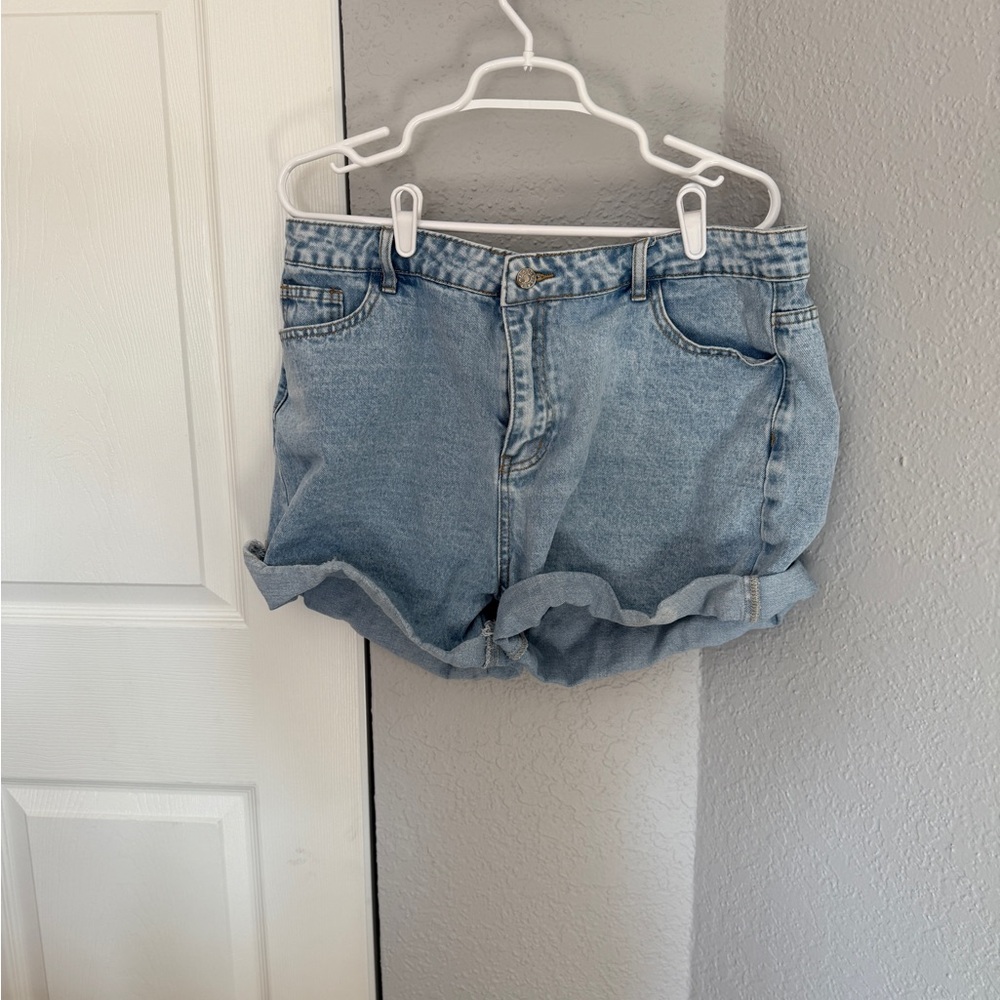 Classic Blue Denim Women's Shorts